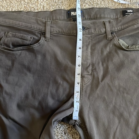 PAIGE Mens Federal Slim Straight Fit Jeans Size 38 - Picture 9 of 10